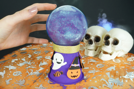 Activité Halloween Enfant Boule Cristal - Activités manuelles Halloween - 10doigts.fr
