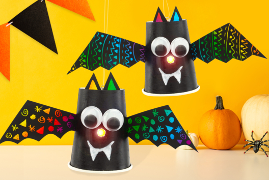 Activite Halloween Enfant Chauve Souris - Activités manuelles Halloween - 10doigts.fr