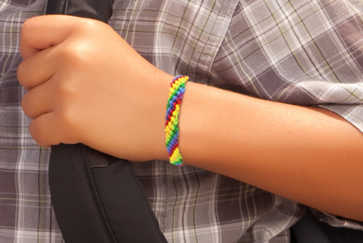 Activité manuelle bracelet brésilien - Activités manuelles créations de bijoux - 10doigts.fr