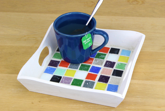 Activité Manuelle Mosaïque Plateau Enfant - Activités manuelles mosaïques - 10doigts.fr