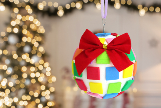 Activité Manuelle Noel Boule Mosaiques - Activités manuelles mosaïques - 10doigts.fr