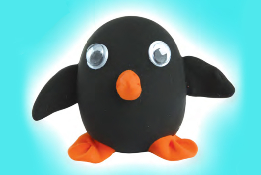 Activité Manuelle Pingouin Pate a Modeler - Activités manuelles modelage - 10doigts.fr