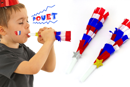 Activité Manuelle Trompette Equipe France - Activités manuelles Été - 10doigts.fr