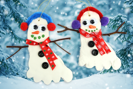 Activite Pate a modeler Bonhomme Neige - Activités manuelles Noël - 10doigts.fr