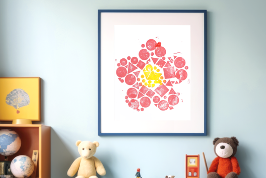 activite peinture enfant simple - Activités manuelles Printemps - 10doigts.fr