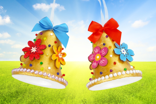 Activites enfants Cloches paques - Activités manuelles DIY Pâques - 10doigts.fr