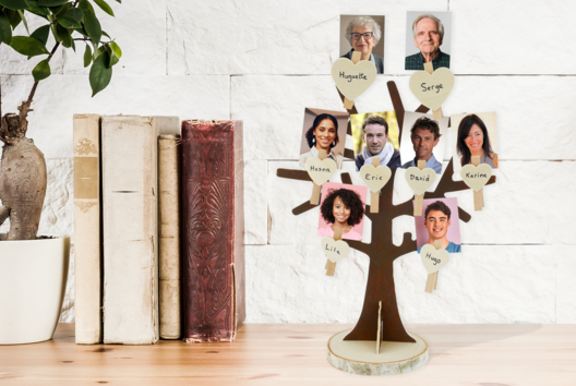 Arbre généalogique Fait main Enfant - Activités manuelles fête des mères - 10doigts.fr