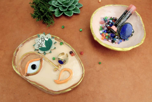 argile visage - Activités manuelles modelage - 10doigts.fr