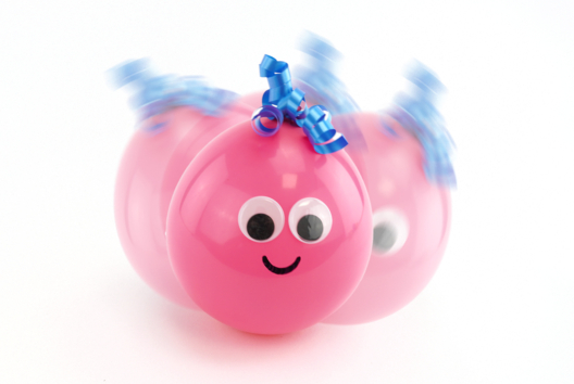 ballon enfant culbuto - Activités manuelles personnages rigolos - 10doigts.fr - 2