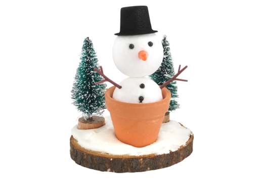 bonhomme neige DIY enfants - Activités manuelles Noël - 10doigts.fr - 2