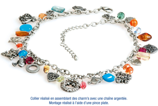 Bracelet ou collier en métal vieilli - Activités manuelles créations de bijoux - 10doigts.fr