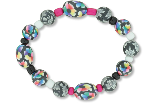 Bracelets fleuris - Activités manuelles fête des mères - 10doigts.fr - 2