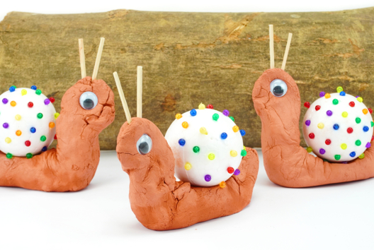 Bricolage Automne Escargot Enfant - Activités manuelles animaux - 10doigts.fr - 2