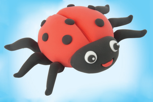 Bricolage Coccinelle Pate Modeler - Activités manuelles modelage - 10doigts.fr