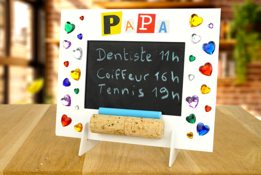 Bricolage enfant fete pere memo - Activités manuelles fête des pères - 10doigts.fr - 2