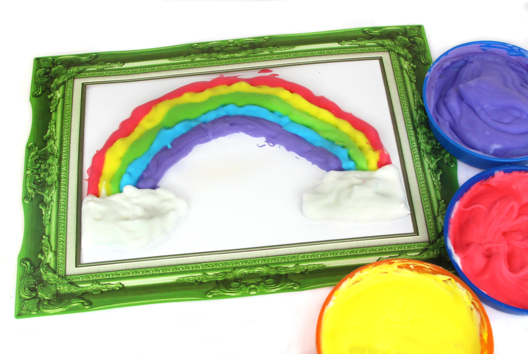 Bricolage Enfant Peinture Mousse - Activités manuelles peinture - 10doigts.fr - 2