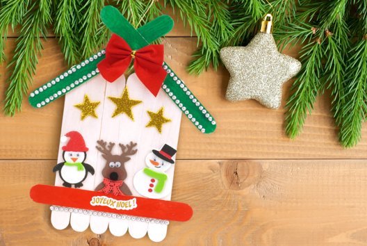 bricolage facile noël enfants - Activités manuelles Noël - 10doigts.fr - 2