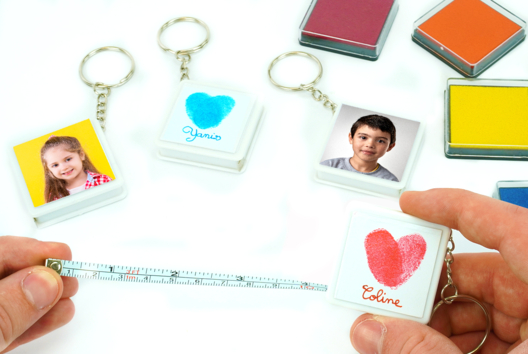 Bricolage metre porte-cles papa - Activités manuelles fête des pères - 10doigts.fr - 2