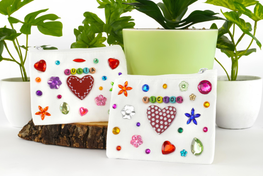 cadeau porte monnaie fête des mères DIY enfants - Activités manuelles fête des mères - 10doigts.fr