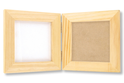 Cadre empreinte main ou pied de bébé - Activités manuelles objets décorés - 10doigts.fr - 2