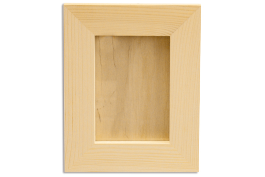 Cadre photo en bois avec vitre - Activités manuelles mosaïques - 10doigts.fr - 2