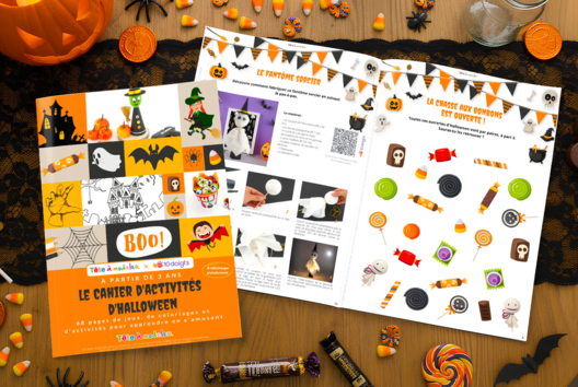 carnet activitee halloween enfant - Activités manuelles Halloween - 10doigts.fr