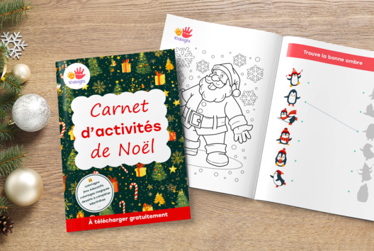 carnet coloriage enfant gratuit noel - Activités manuelles bricolages de Noël - 10doigts.fr