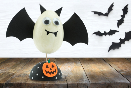 chauve souris activité halloween enfants - Activités manuelles Halloween - 10doigts.fr