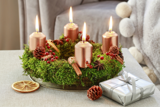 couronne de table - Je fais un calendrier de l'avent - 10doigts.fr