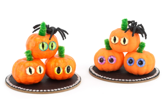 déco halloween citrouilles enfants activité DIY - Activités manuelles Halloween - 10doigts.fr - 2