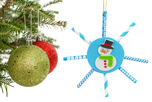 déco sapin DIY enfants noël - Activités manuelles Noël - 10doigts.fr - 2