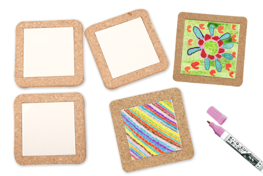 dessous de plat - Activités manuelles fête des mères - 10doigts.fr - 2