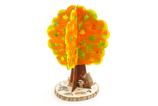 DIY automne arbre feuilles - Activités manuelles Automne - 10doigts.fr - 2