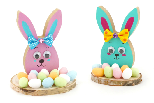 DIY lapin pâques activité facile enfant - Activités manuelles DIY Pâques - 10doigts.fr - 2