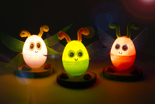 DIY lucioles enfants facile - Activités manuelles animaux - 10doigts.fr