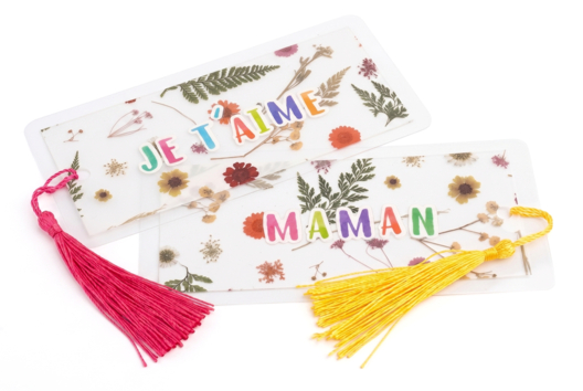 DIY marque pages fête des mères - Activités manuelles fleurs : des créations autour de la nature et des saisons - 10doigts.fr - 2
