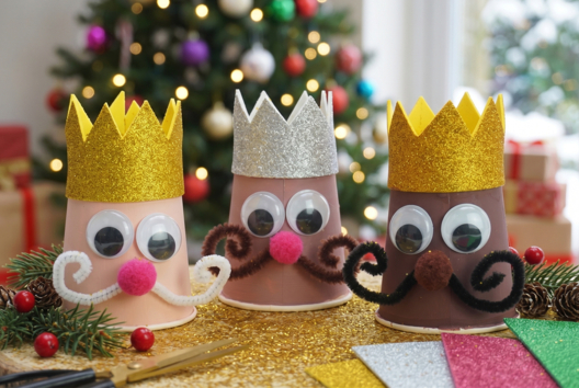 DIY rois mages - Activités manuelles Épiphanie - 10doigts.fr
