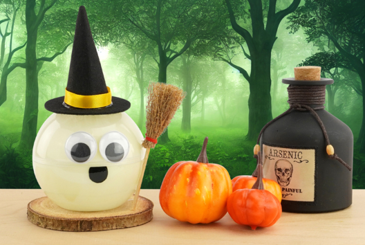 DIY sorcière halloween activité facile enfants DIY - Activités manuelles Halloween - 10doigts.fr