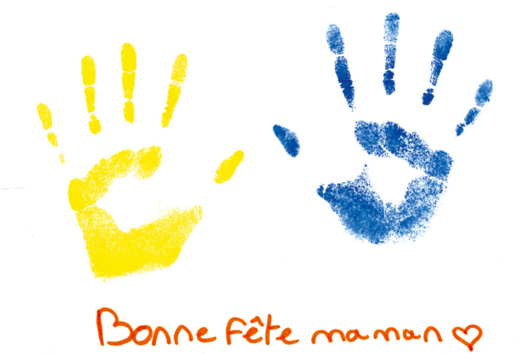 Encreurs - Activités manuelles fête des mères - 10doigts.fr - 2