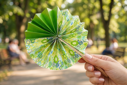 éventail DIY enfants activité été - Activités manuelles Été - 10doigts.fr