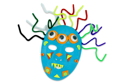 fabriquer masque halloween enfant - Activités manuelles Halloween - 10doigts.fr - 2