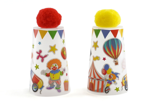 gobelet veilleuse DIY enfants - Activités manuelles Carnaval, Mardi gras - 10doigts.fr - 2