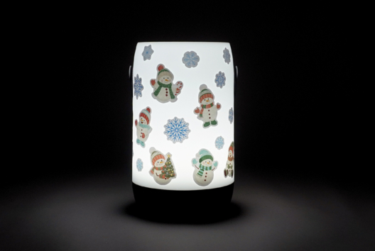 lanterne à décorer noël - Activités manuelles enfants Hiver - 10doigts.fr - 2