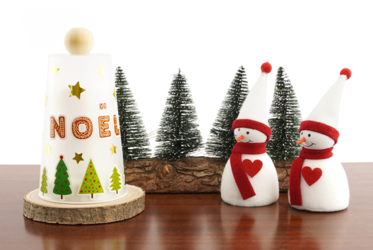 lanterne noël photophore DIY enfants - Activités manuelles Noël - 10doigts.fr - 2