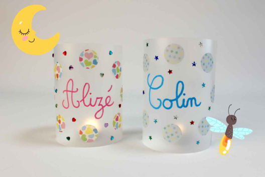 les veilleuses - Activités manuelles lumières - 10doigts.fr