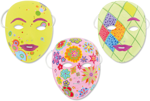 Masque Carnaval - Activités manuelles Carnaval, Mardi gras - 10doigts.fr