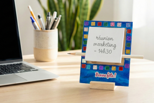 mémo pour la fete des parents DIY cadeau - Activités manuelles fête des mères - 10doigts.fr