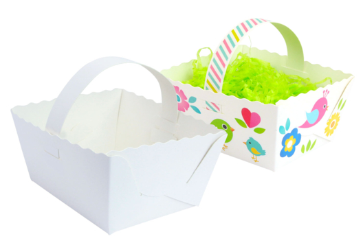 Paniers de Pâques - Loisirs créatifs Pâques - 10doigts.fr