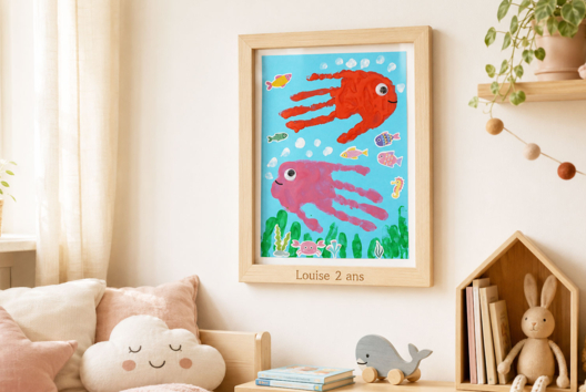 peinture mains enfants - Activités manuelles Été - 10doigts.fr - 2