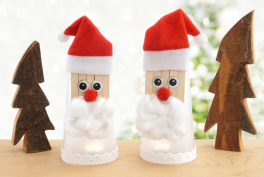père noël activité DIY enfants - Activités manuelles Noël - 10doigts.fr - 2